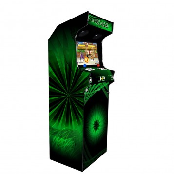 Borne Arcade Classic Profil Gauche Modèle Psycho ma-borne-arcade.fr