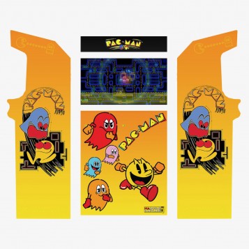 Borne Arcade Classic XL Modèle PACMAN ma-borne-arcade.fr