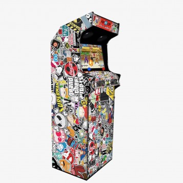 Borne Arcade Classic Modèle Stickers Bomb ma-borne-arcade.fr