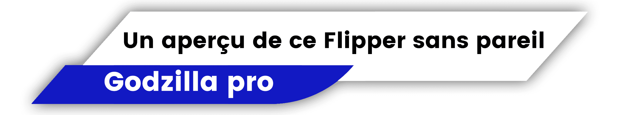 Flipper Godzilla pro, unique