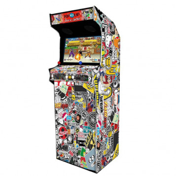 Borne d'Arcade Basic Stickers Bomb
