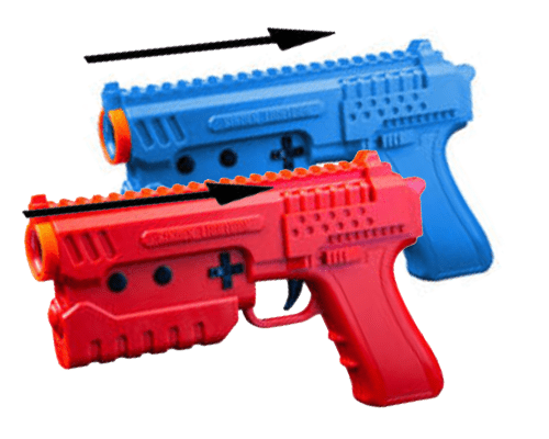 Gun Sinden avec Recul