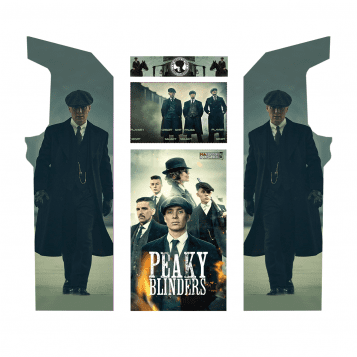 Borne d'Arcade Basic Peaky Blinders vue