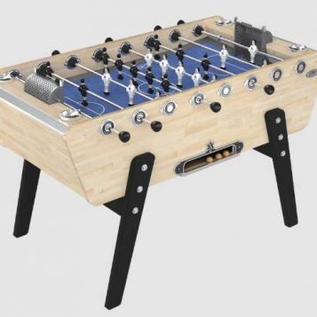 Baby foot Stella Champion Collector Bois naturel lamellé Hévéa Ma Borne d'Arcade
