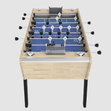 Baby foot Stella Champion Collector Bois naturel lamellé Hévéa Ma Borne d'Arcade