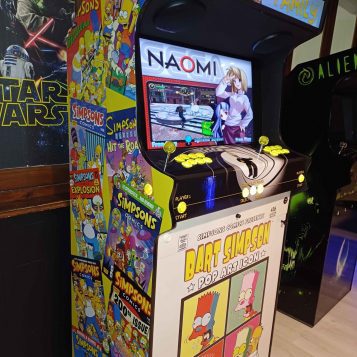 borne arcade les simpsons