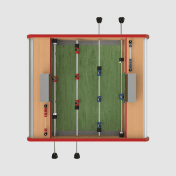 Babyfoot stella toi & moi hêtre ma borne d'arcade
