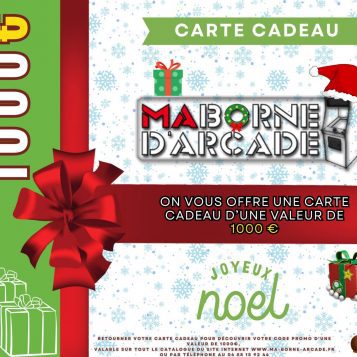 carte cadeau noel 1000 euro