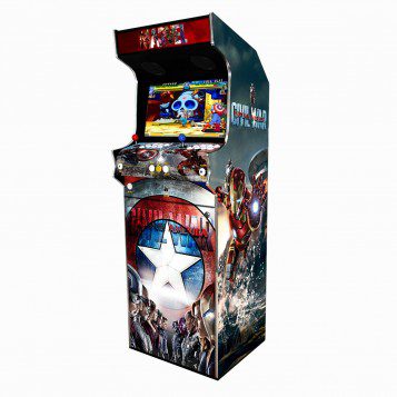Borne d’Arcade Classic Captain America