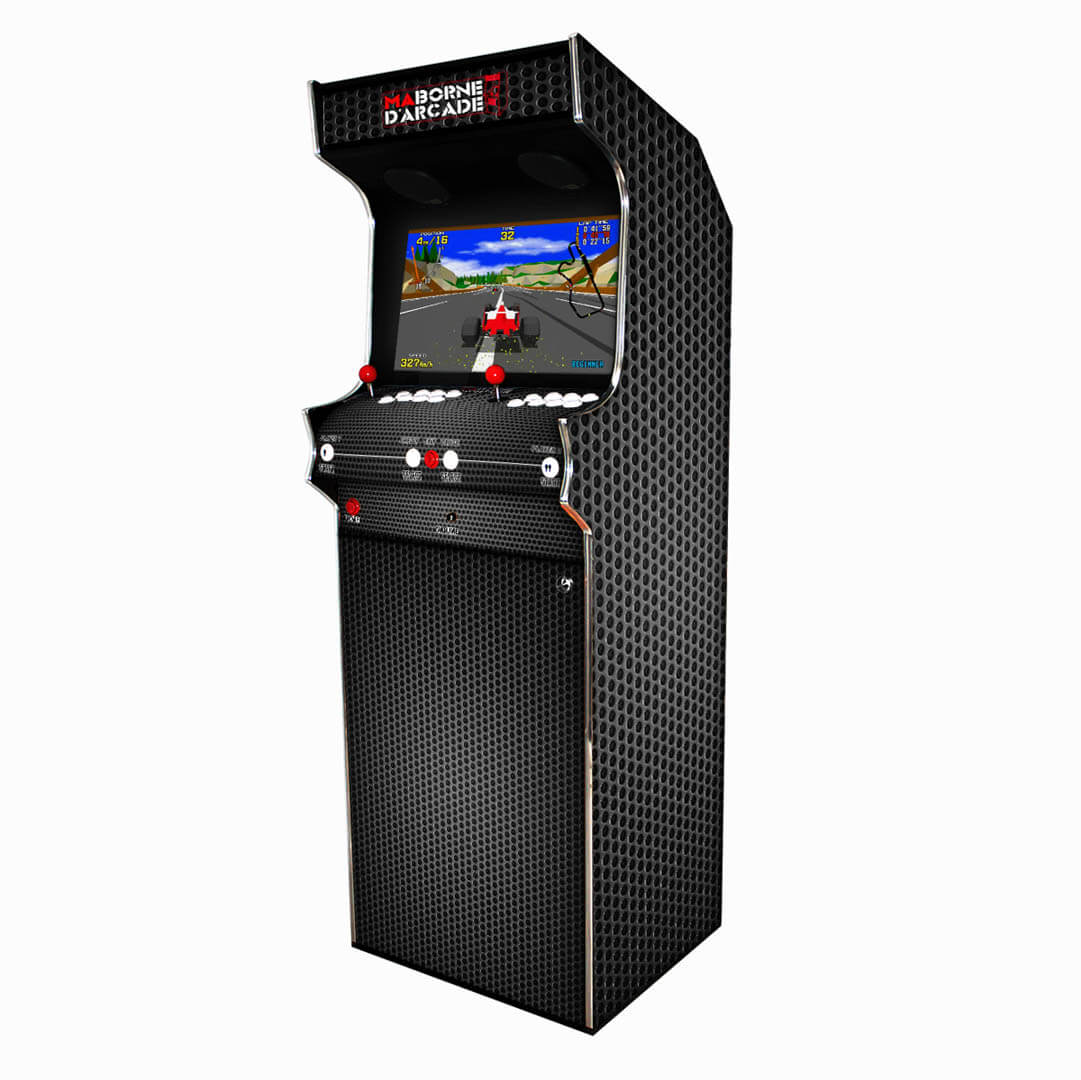 Borne Arcade Classic Profil Droit Modèle Carbon ma-borne-arcade.fr Borne Arcade Classic Profil Droit Modèle Carbon ma-borne-arcade.fr