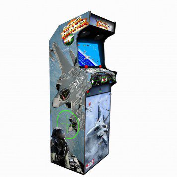 Borne Arcade Classic Profil Gauche Modèle After Burner ma-borne-arcade.fr