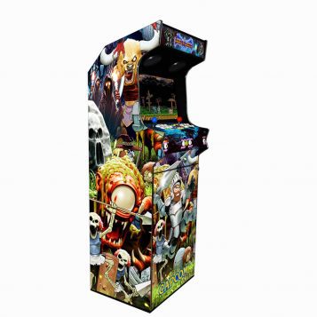 Borne Arcade Classic Profil Gauche Modèle Ghoul ma-borne-arcade.fr